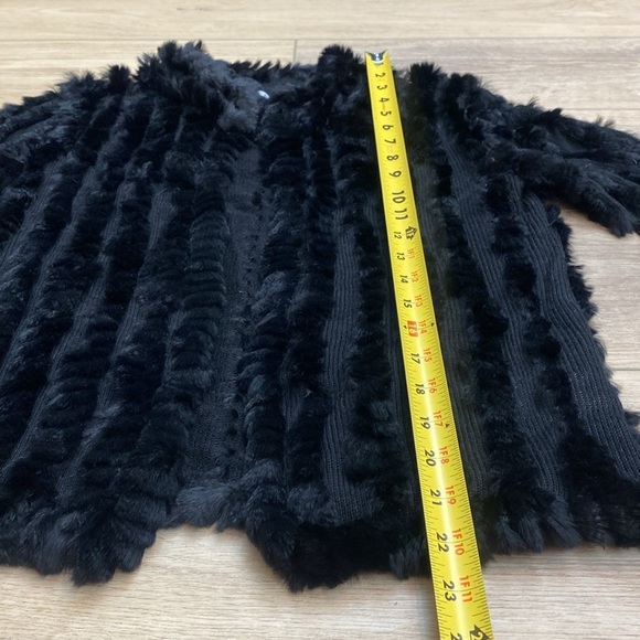 Heartloom | Rosa Rex | Rabbit Fur Cardigan - Picture 12 of 13
